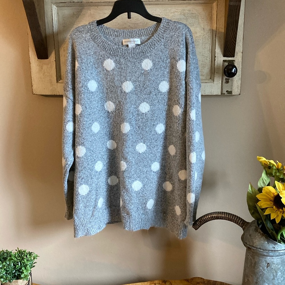 Christopher & Banks Dotted Sweater